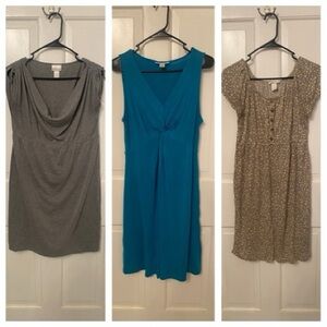 3 bundle maternity dresses